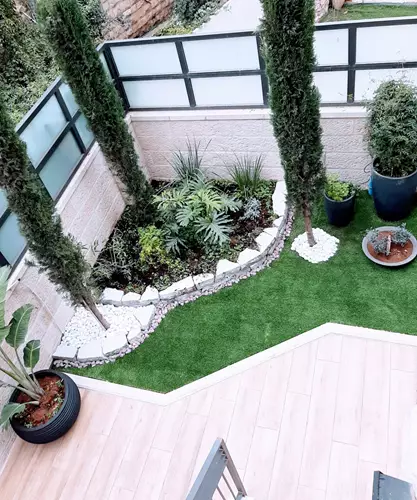 תכנון והקמת גינה 2